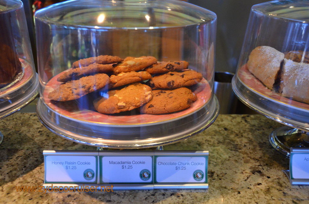 028: Carnival Magic, BC5, John Heald's Bloggers Cruise 5, Sea Day 1, Ocean Plaza Coffee Shop, 