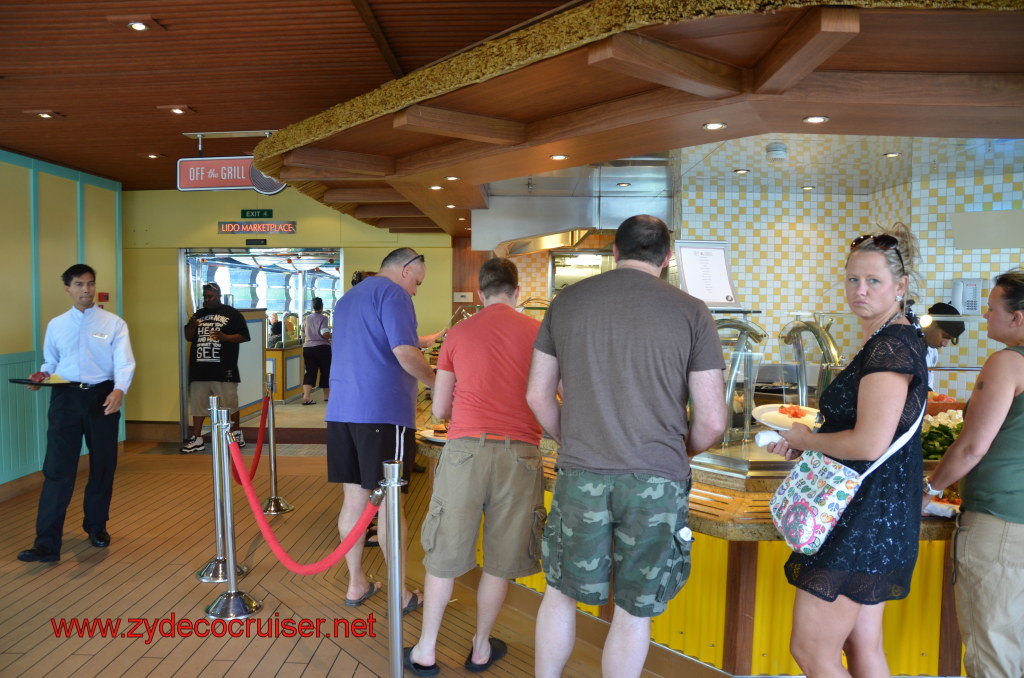 125: Carnival Magic, BC5, John Heald's Bloggers Cruise 5, Sea Day 1, Off the Grill