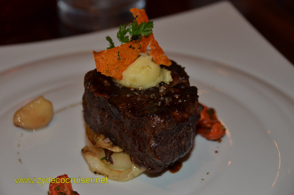 Carnival Magic, Prime Steakhouse, Broiled Filet Mignon