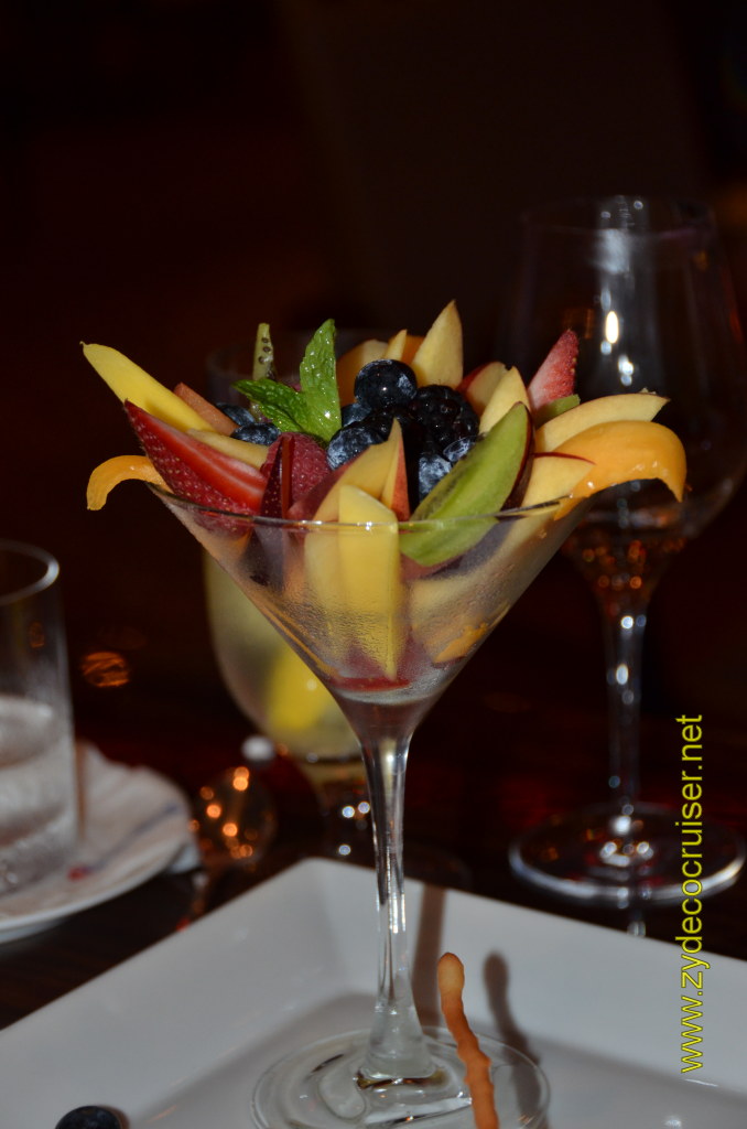 Carnival Magic, Prime Steakhouse, Fresh Fruits