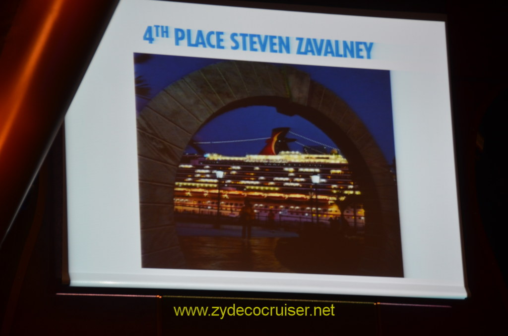 270: Carnival Magic, BC5, John Heald's Bloggers Cruise 5, Sea Day 3, Bloggers Farewell Party, Photo Contest, 4th Place, 