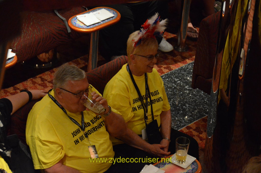 287: Carnival Magic, BC5, John Heald's Bloggers Cruise 5, Sea Day 3, Bloggers Farewell Party, 