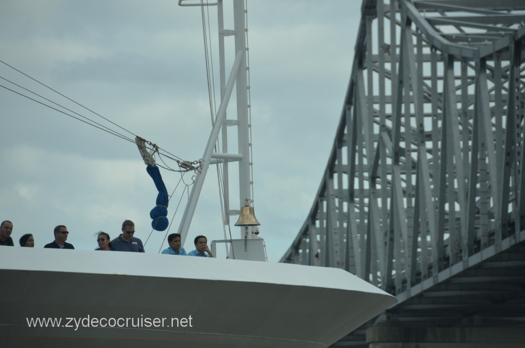 026: There she is, Carnival Conquest finally arrives back home in New Orleans, MY New Orleans, 