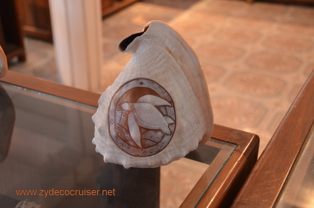220: Carnival Conquest, Nov 17, 2011, Roatan, Stone Castle Cameo Factory,