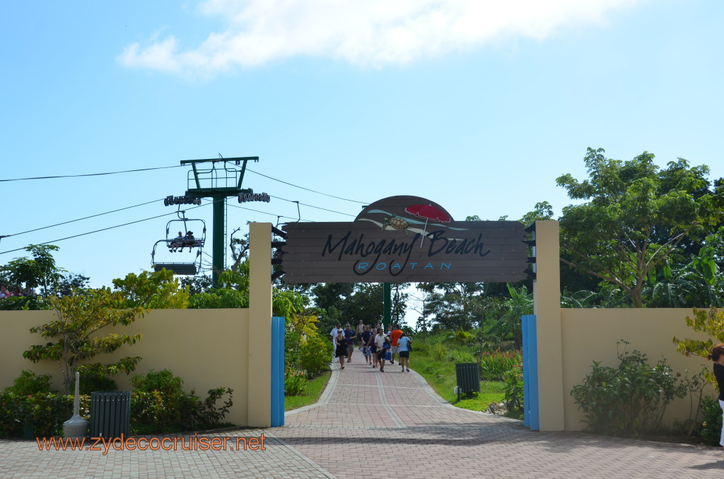 243: Carnival Conquest, Nov 17, 2011, Roatan, Mahogany Beach, 