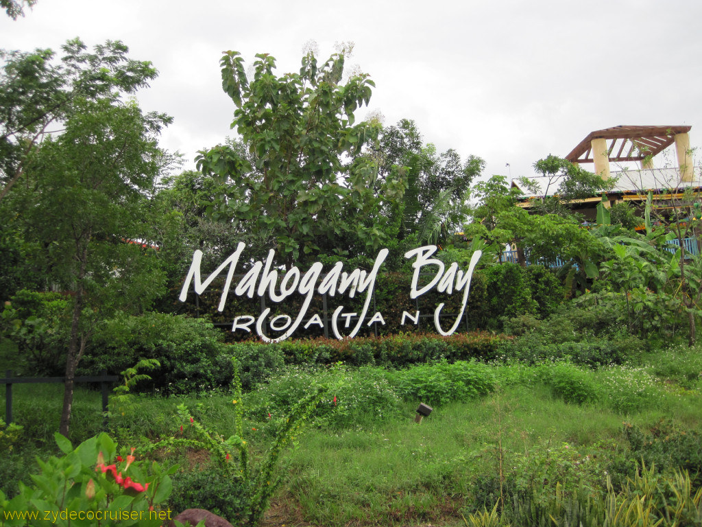 017: Carnival Conquest, Roatan, Mahogany Bay, 