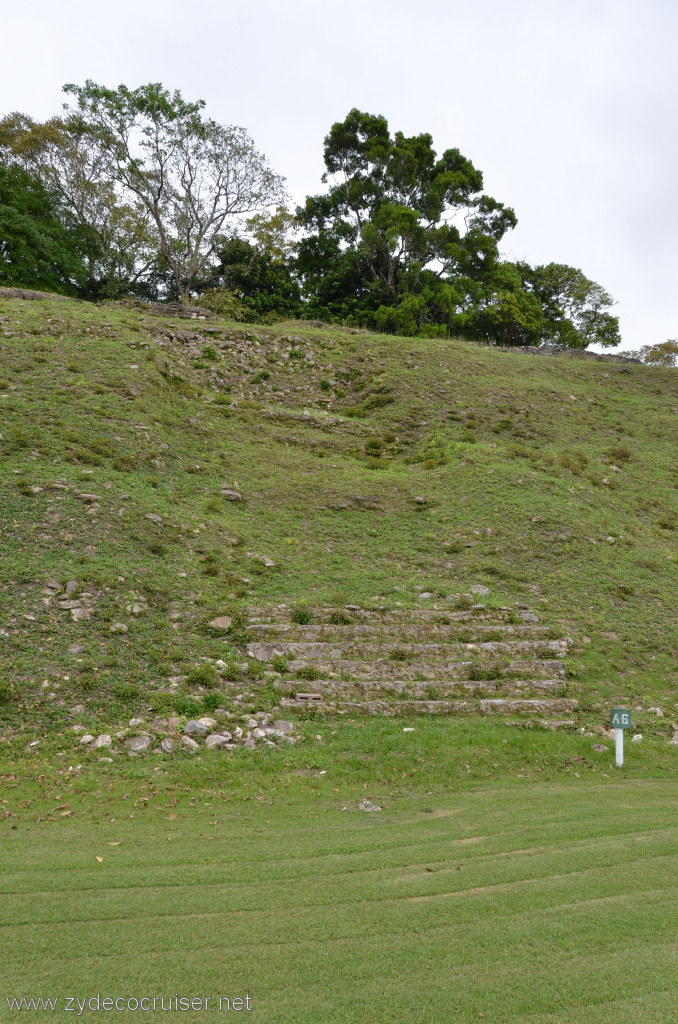 069: Carnival Conquest, Belize, Belize City Tour and Altun Ha, Structure A-6