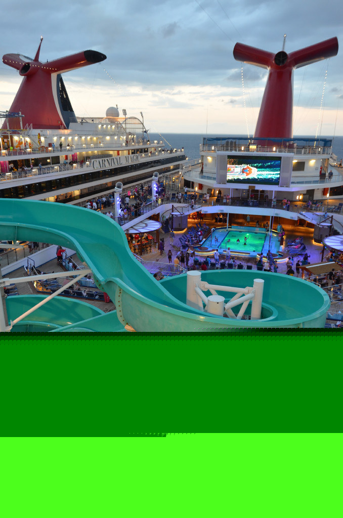471: Carnival Conquest, Cozumel, Sail Away Deck Party, 