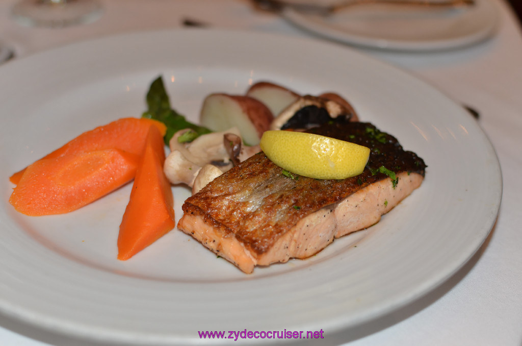 Broiled Filet of Atlantic Salmon, 