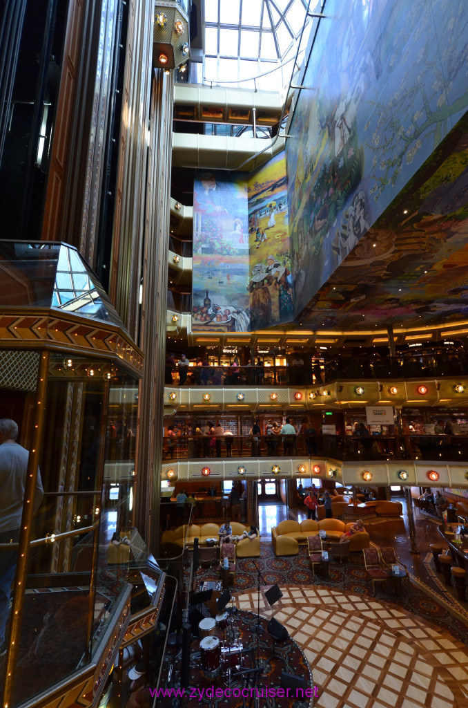 066: Carnival Conquest Cruise, Fun Day at Sea 1, Atrium, 