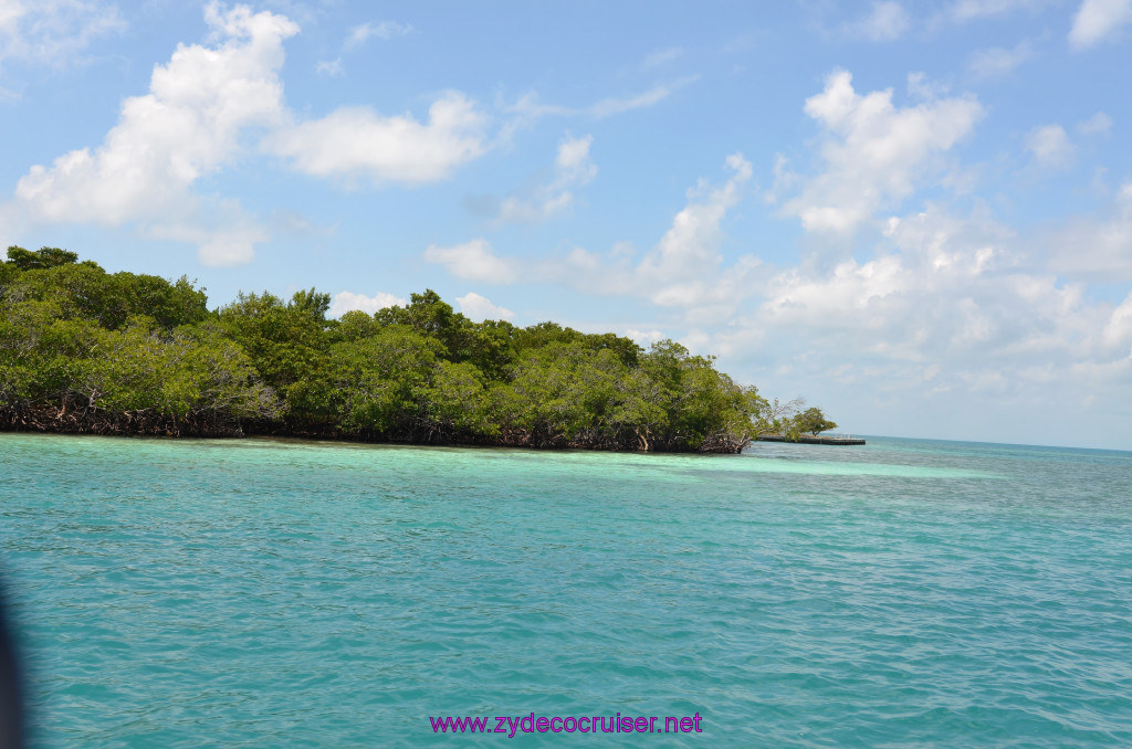 083: Carnival Conquest Cruise, Belize, Sergeant's Cay Snorkel