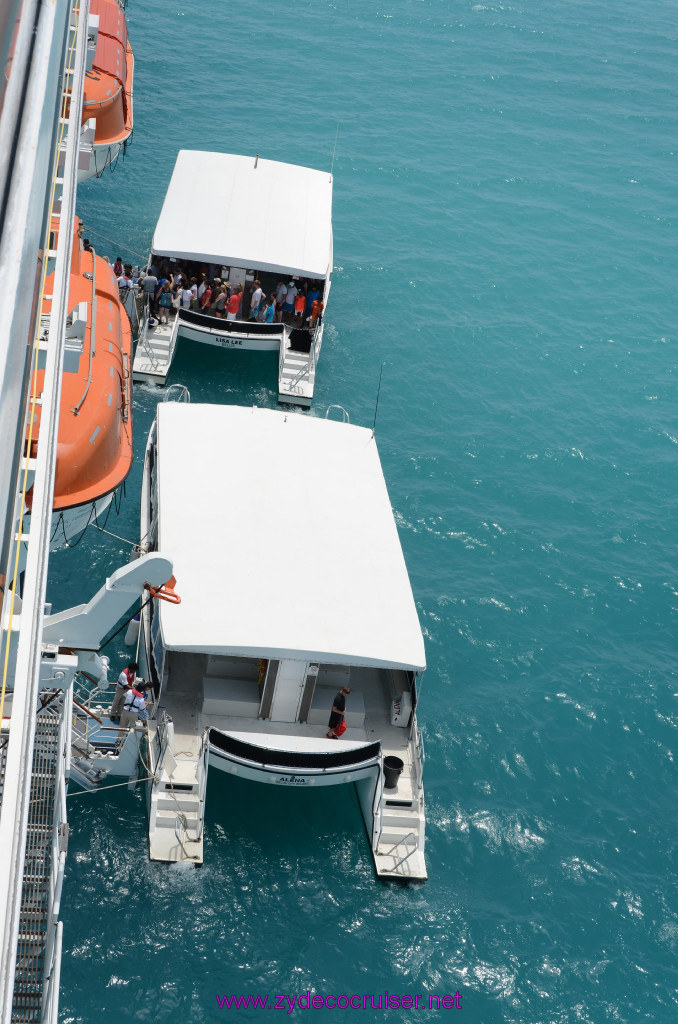 105: Carnival Conquest Cruise, Belize, Sergeant's Cay Snorkel