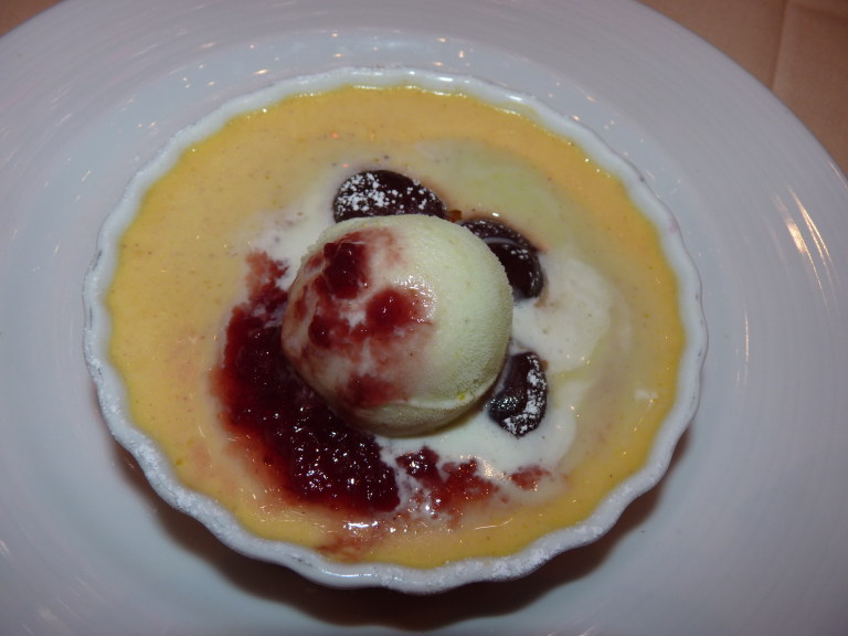 Carnival Dream - Pistachio and Almond Clafoutis