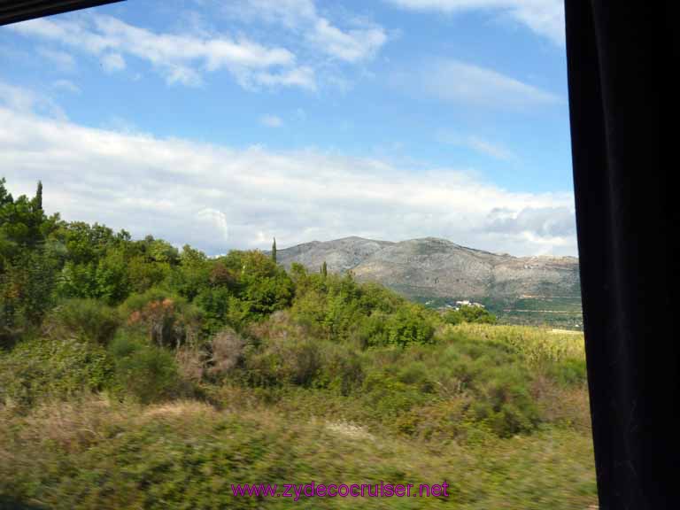 4835: Carnival Dream - Dubrovnik, Croatia - Country Home in Konavle - bus ride back