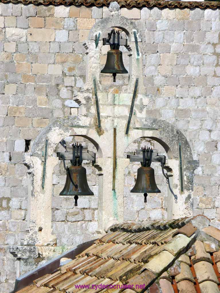 4910: Carnival Dream - Dubrovnik, Croatia -  Walking the Wall - Three (3) Bells
