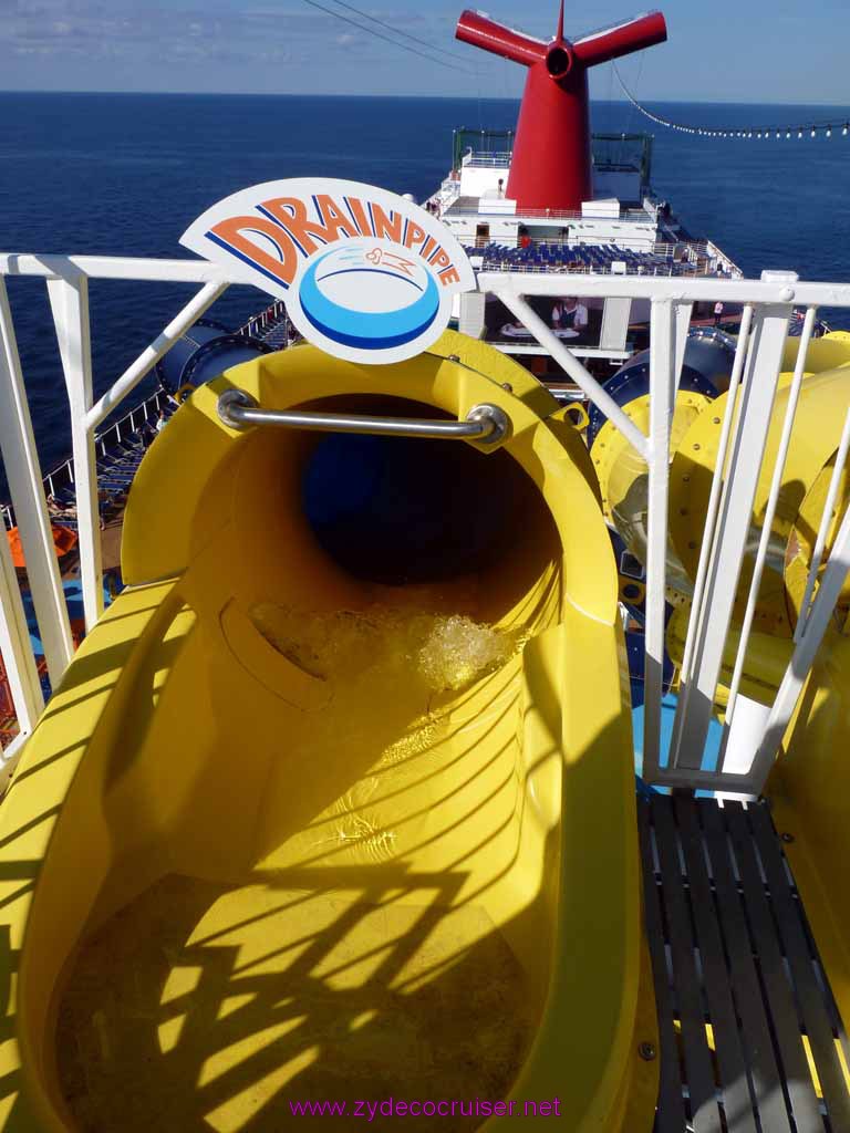 5028: Carnival Dream, Mediterranean Cruise, Drainpipe