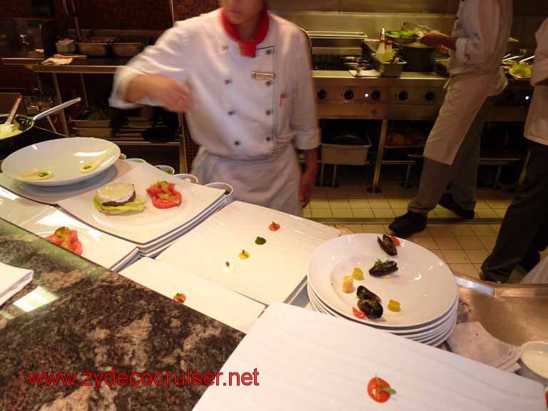 2059: Carnival Dream, Transatlantic Cruise, Chef's Art Supper Club Lunch, $10 Hamburger