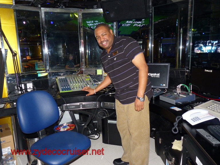 2109: Carnival Dream, Transatlantic Cruise, DJ in the Disco