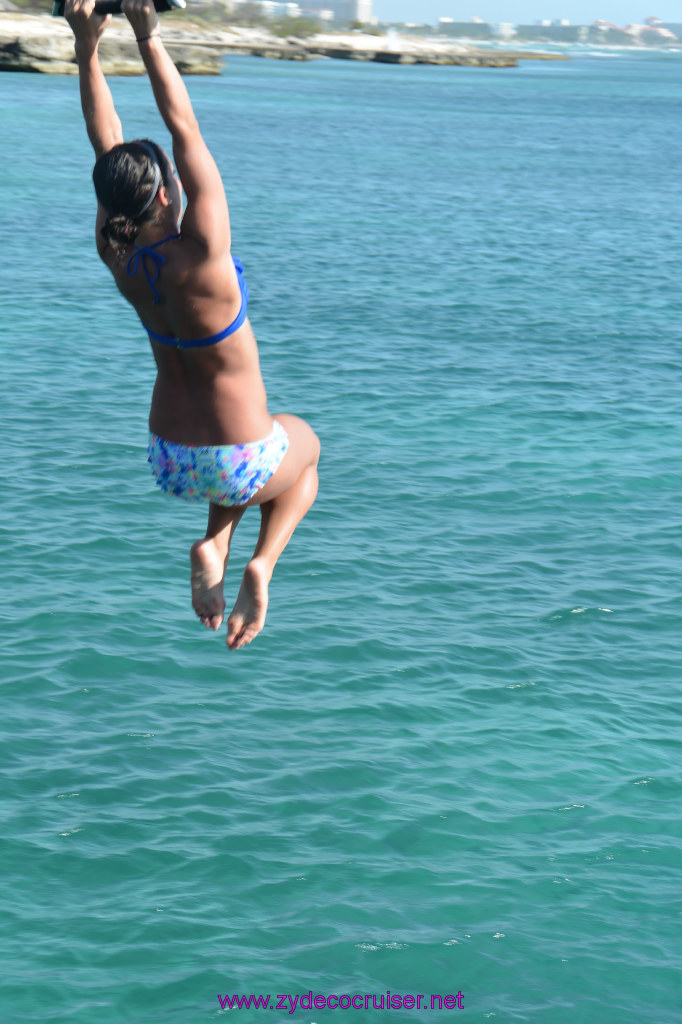 176: Carnival Dream Reposition Cruise, Aruba, Jolly Pirates, Afternoon Aruba Snorkeling, Rope Swing, 