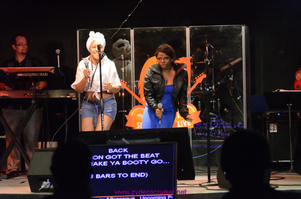 199: Carnival Elation Cruise, Cozumel, Superstar Live Karaoke, 