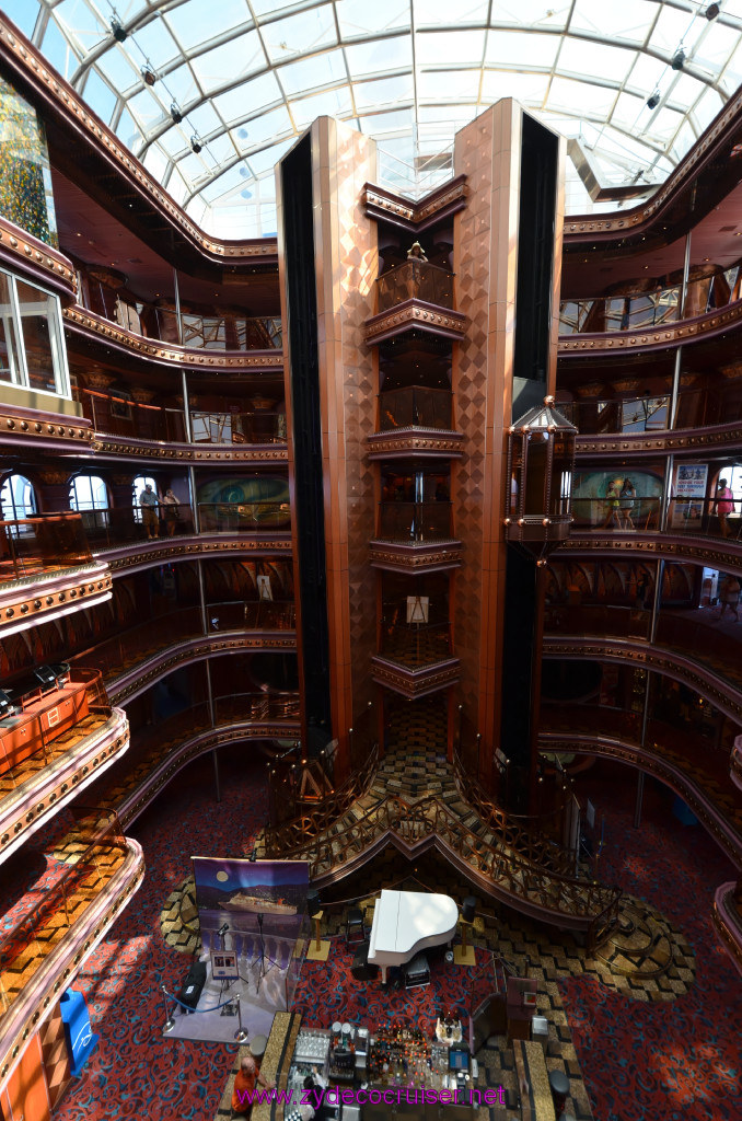 055: Carnival Elation Cruise, Fun Day at Sea 1, Atrium, 