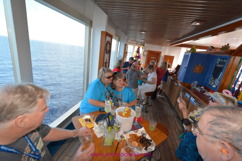 117: Carnival Freedom Cruise, BC9, John Heald Bloggers Cruise 9, Sea Day 2, National Margarita Day!, Our Hussong's Theme Party, 