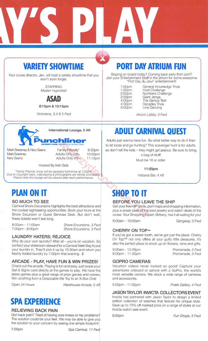 Fun Times Day 5 St Lucia Page 3