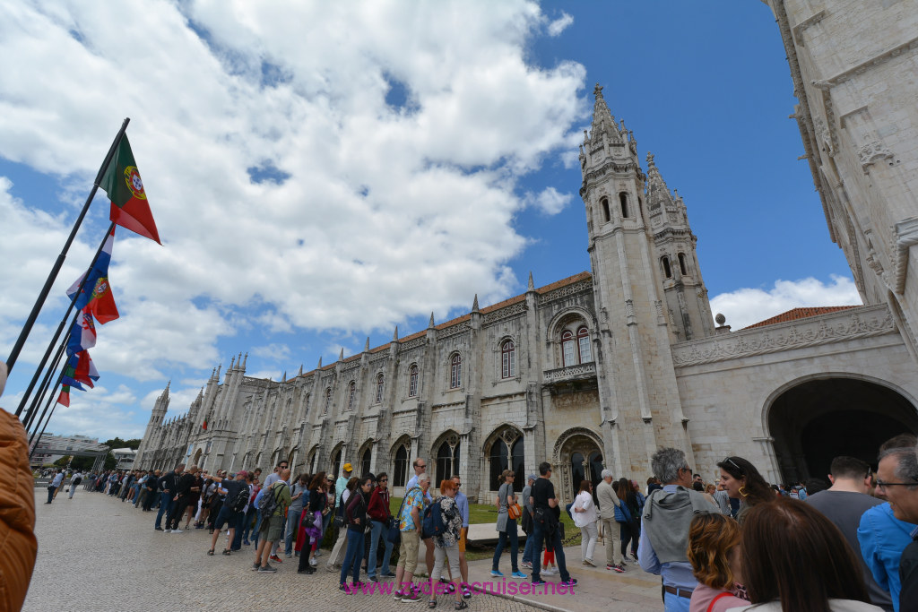 253: Carnival Horizon Transatlantic Cruise, Lisbon, Jerónimos Monastery 