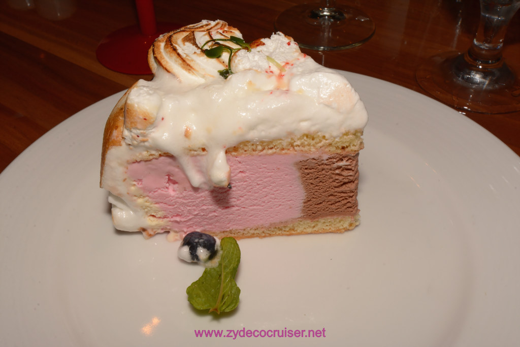 012: Carnival Horizon Transatlantic Cruise, Sea Day 8, Last Day, Baked Alaska