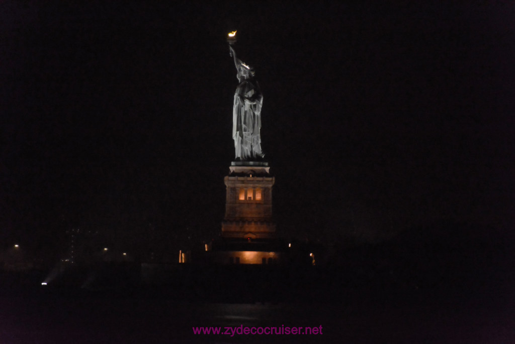 032: Carnival Horizon Transatlantic Cruise, Sailing into New York, Statue of Liberty