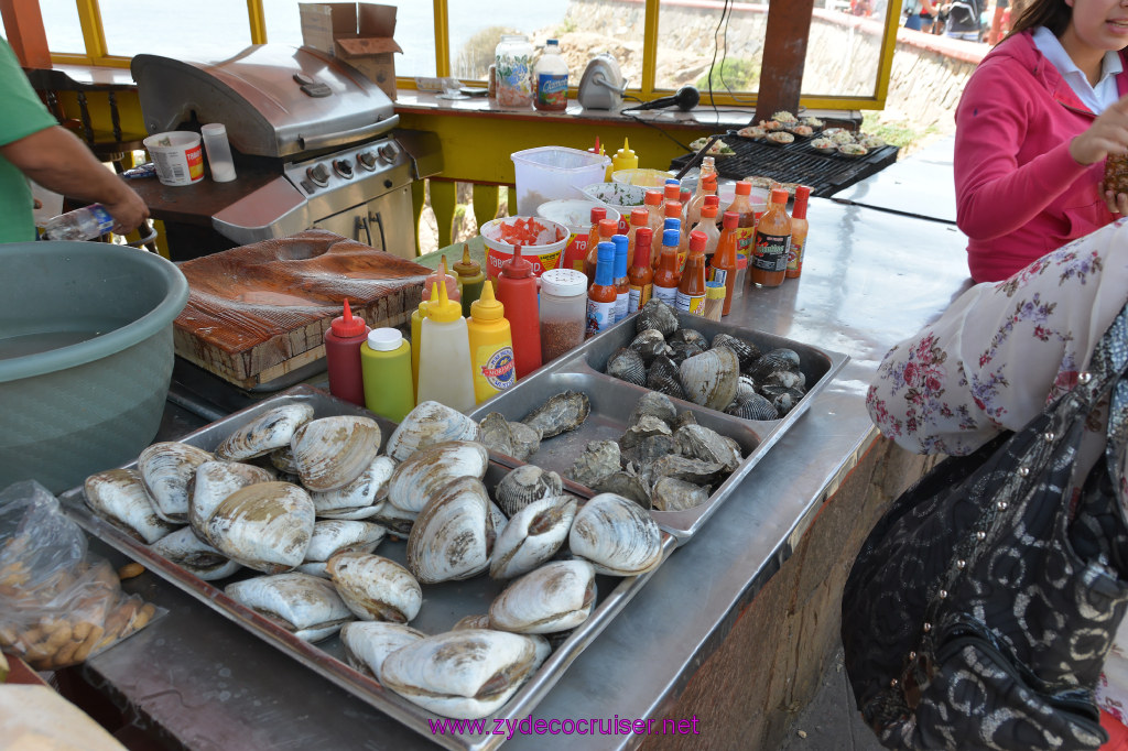 103: Carnival Imagination, Ensenada, La Bufadora Tour, Clams and Oysters