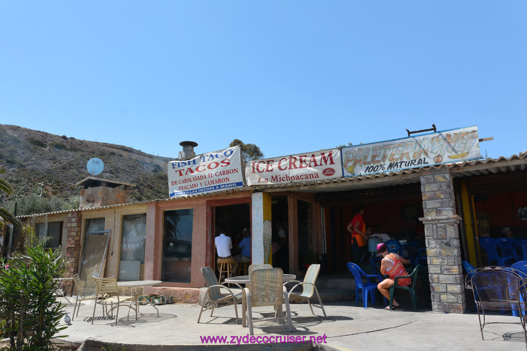 144: Carnival Imagination, Ensenada, La Bufadora Tour, Where you get the $2 tacos