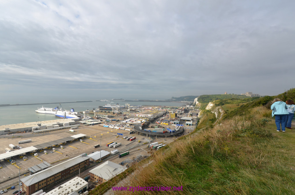 012: Dover, England, White Cliffs Geotours, Langdon Cliffs, 