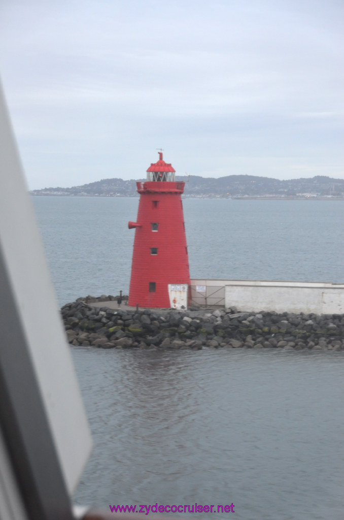 001: Carnival Legend, British Isles Cruise, Dublin, Entering the harbor