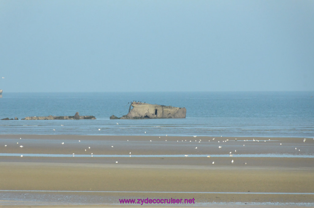 047: Carnival Legend British Isles Cruise, Le Havre, D Day Landing Beaches, Arromanches, 