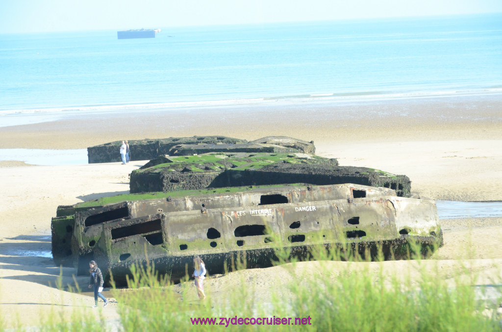 053: Carnival Legend British Isles Cruise, Le Havre, D Day Landing Beaches, Arromanches, 
