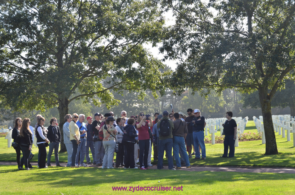 269: Carnival Legend British Isles Cruise, Le Havre, D Day Landing Beaches, Normandy American Cemetery and Memorial
