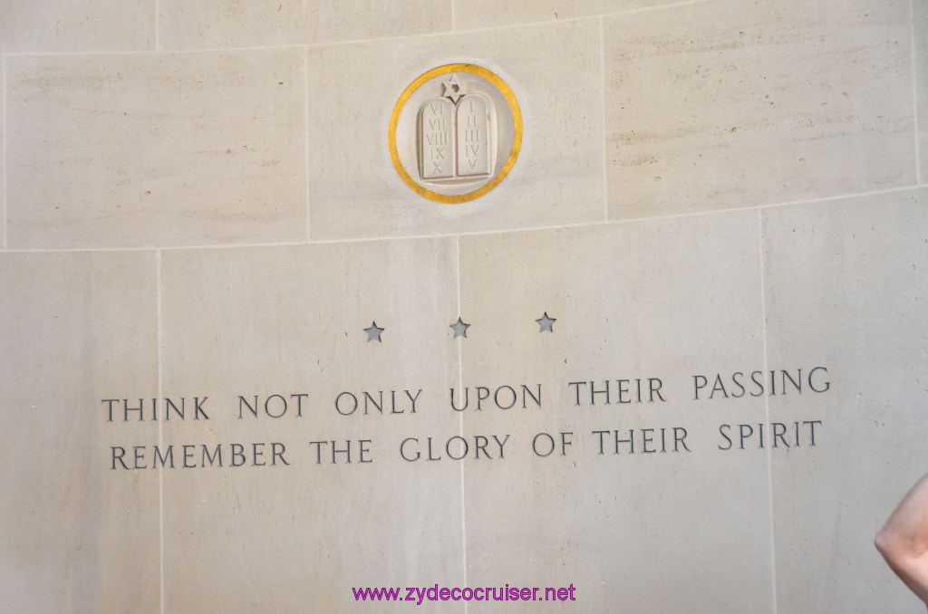 278: Carnival Legend British Isles Cruise, Le Havre, D Day Landing Beaches, Normandy American Cemetery and Memorial