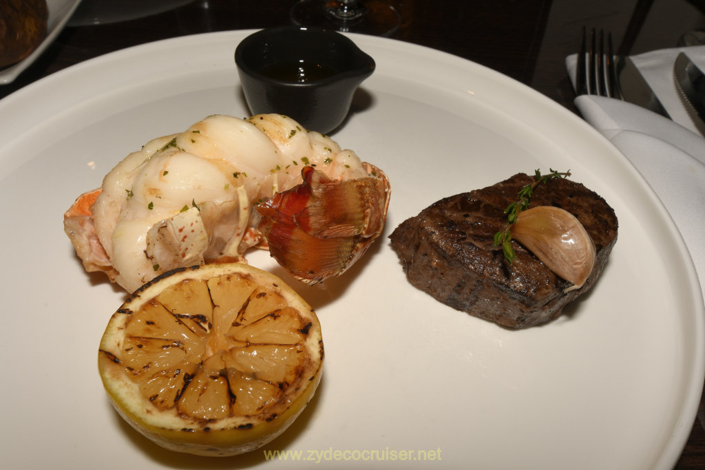 130: Carnival Legend, Fahrenheit 555 Steakhouse, Surf and Turf