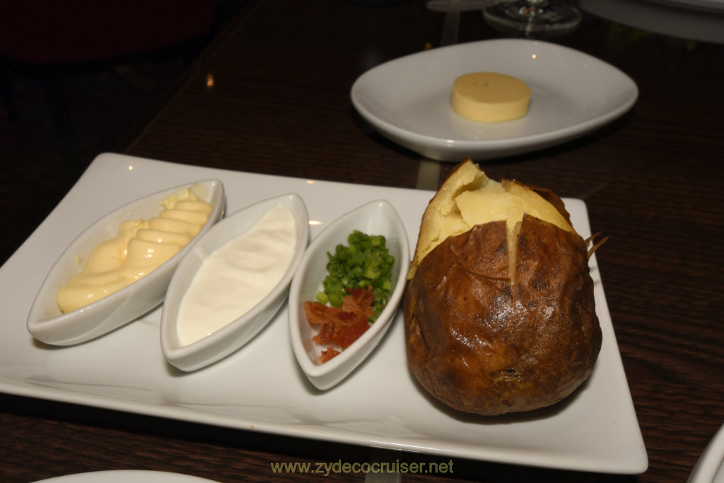 132: Carnival Legend, Fahrenheit 555 Steakhouse, Baked Potato