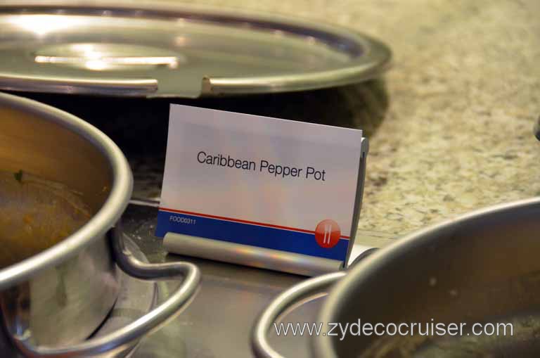 062: Carnival Magic Inaugural Cruise, Sea Day 1, Caribbean Pepper Pot