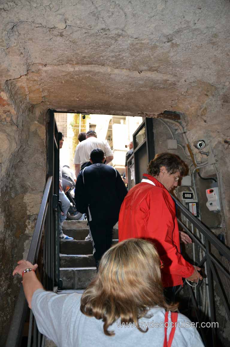 108: Carnival Magic Inaugural Cruise, Naples, Secrets (Underground) of Naples Tour, 