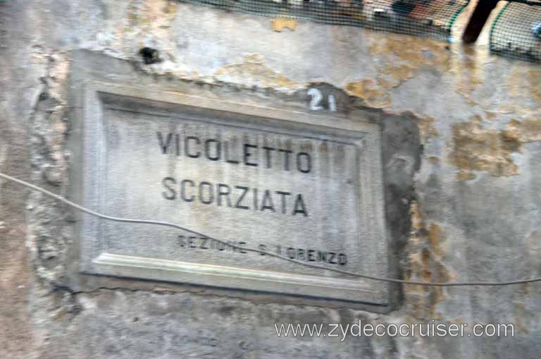 120: Carnival Magic Inaugural Cruise, Naples, Secrets (Underground) of Naples Tour, 