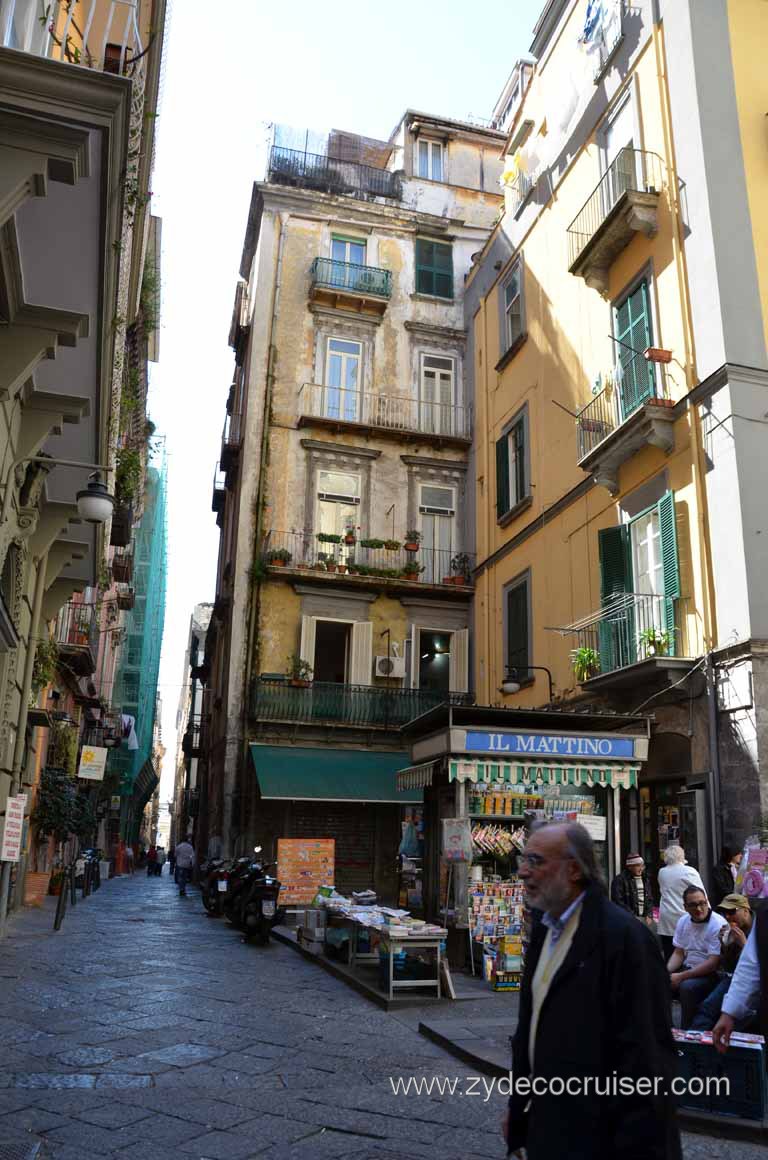 176: Carnival Magic Inaugural Cruise, Naples, Secrets (Underground) of Naples Tour, 