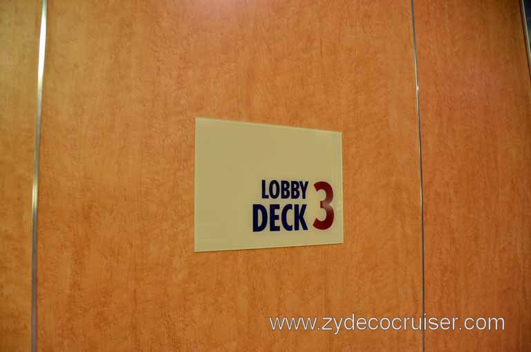 017: Carnival Magic Inaugural Voyage, Monte Carlo, Sea Day 3, Lobby Deck 3