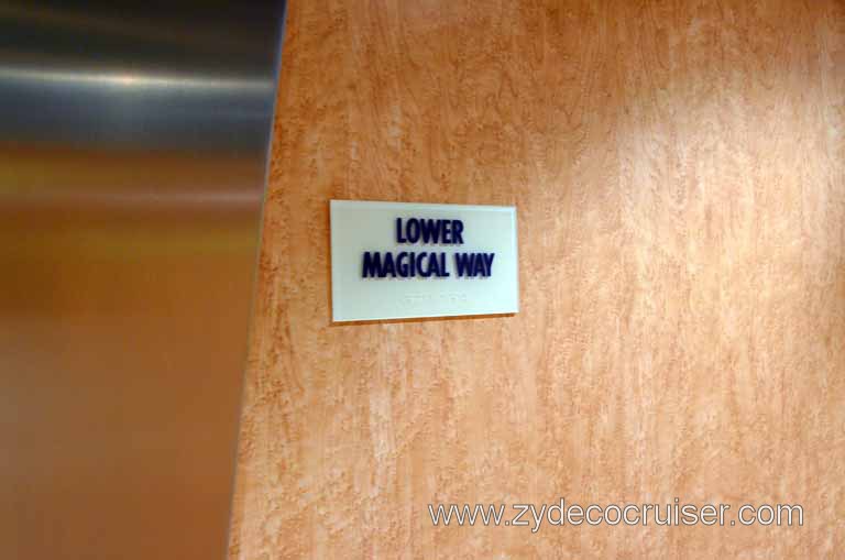 063: Carnival Magic Inaugural Voyage, Monte Carlo, Sea Day 3, Lower Magical Way