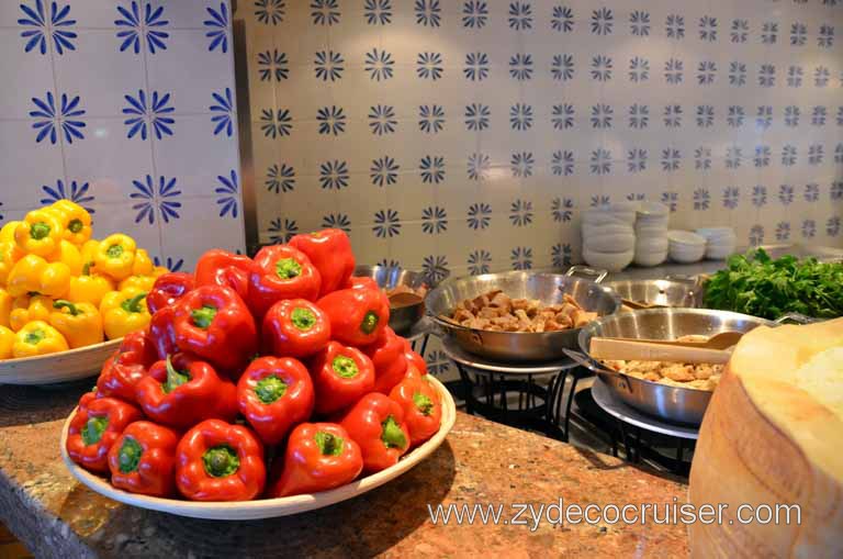 156: Carnival Magic Inaugural Voyage, Monte Carlo, Sea Day 3, Cucina del Capitano Pasta Bar (lunch only)