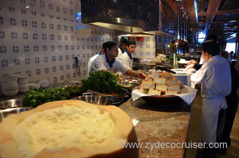 157: Carnival Magic Inaugural Voyage, Monte Carlo, Sea Day 3, Cucina del Capitano Pasta Bar (lunch only)
