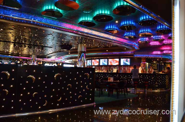 226: Carnival Magic Inaugural Voyage, Monte Carlo, Sea Day 3, Hat Trick Bar