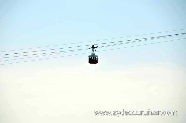 164: Carnival Magic, Grand Mediterranean, Barcelona, Cable Car